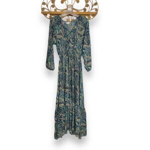 Boemo boho maxi dress Paisley Green M